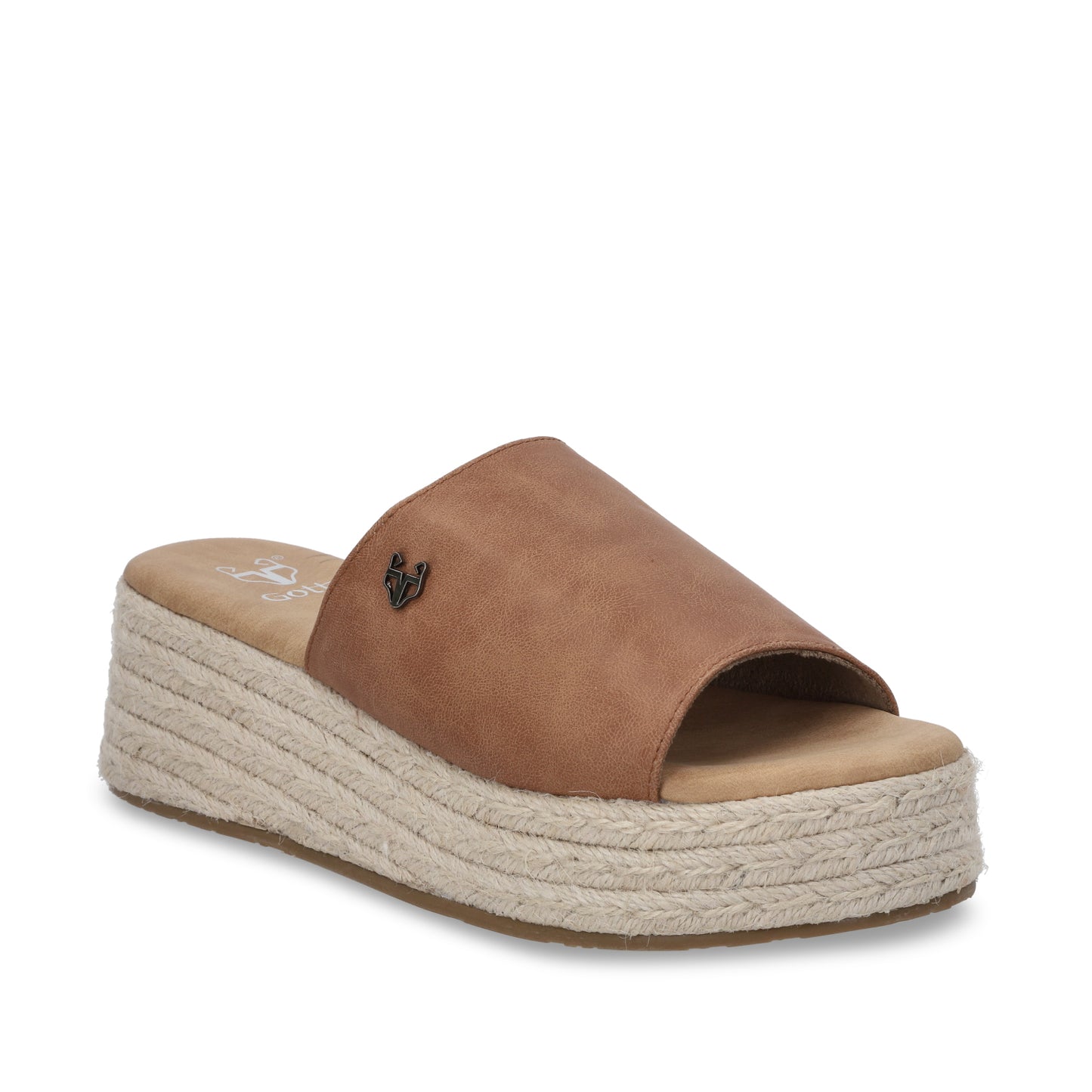 Sandalia Plataforma Rafia Mujer 55971