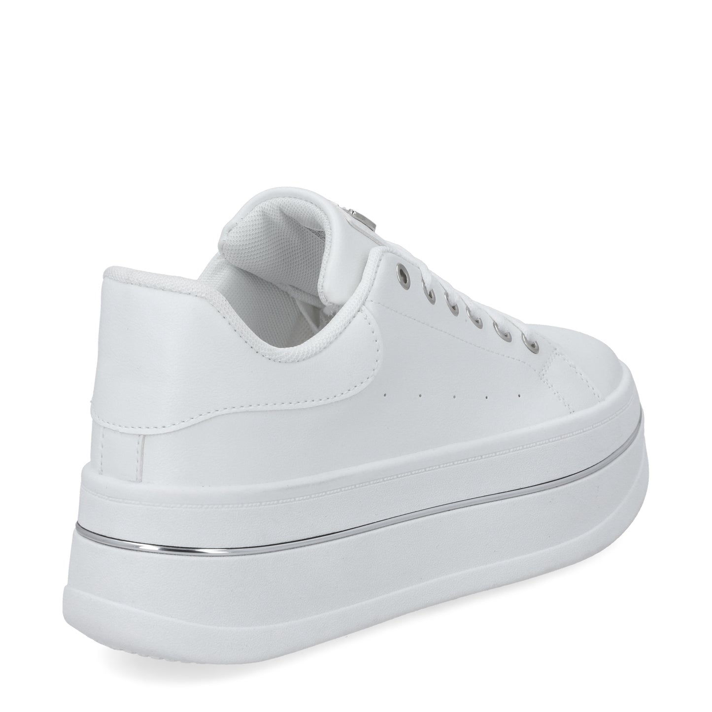 Tenis Plataforma Blancos Mujer 58011