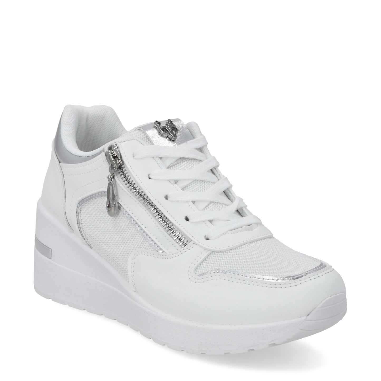 Tenis Plataforma Blancos  Mujer 58040