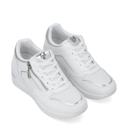 Tenis Plataforma Blancos  Mujer 58040