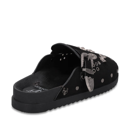Zueco Negro Mujer 65970