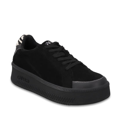 Tenis Plataforma Negra Mujer 67310