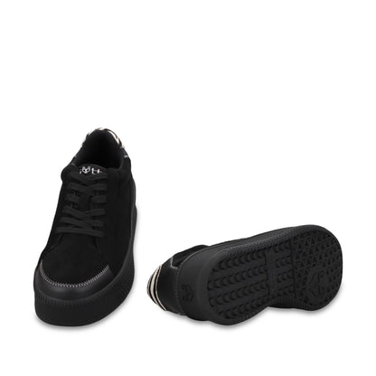 Tenis Plataforma Negra Mujer 67310