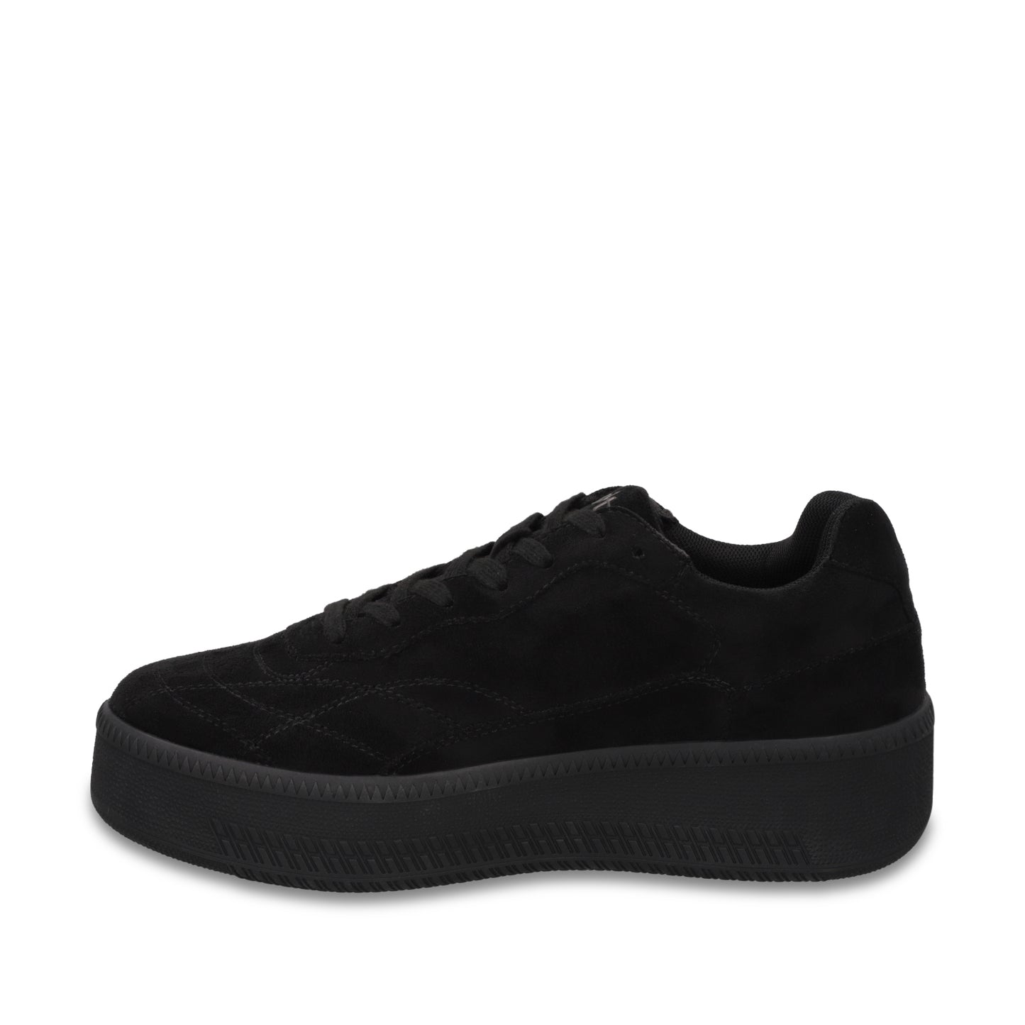 Tenis Plataforma Negra Mujer 67311