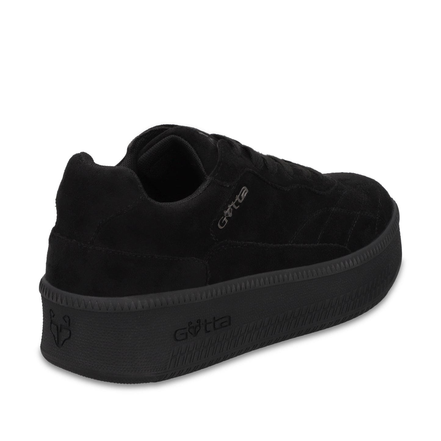 Tenis Plataforma Negra Mujer 67311