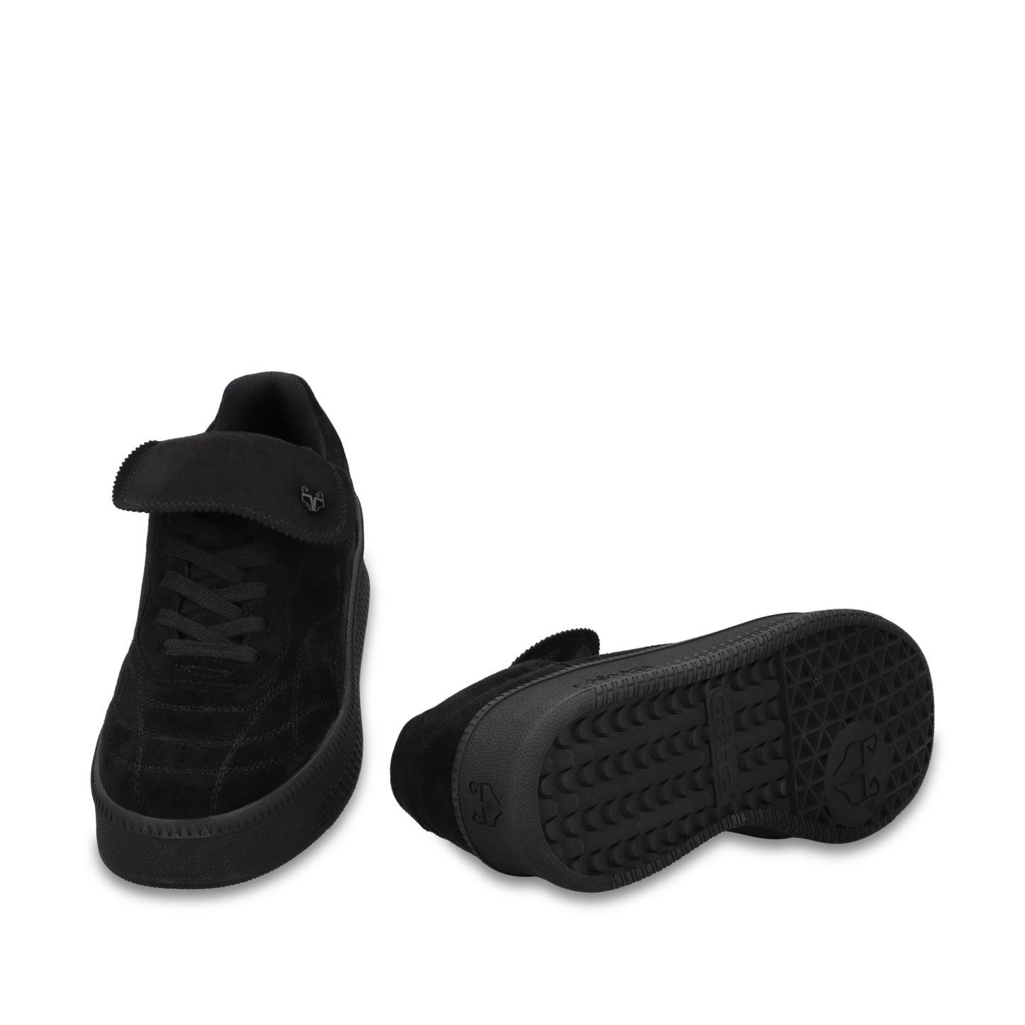 Tenis Plataforma Negra Mujer 67311