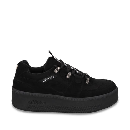 Tenis Plataforma Negra Mujer 67312