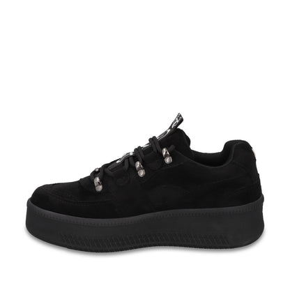 Tenis Plataforma Negra Mujer 67312