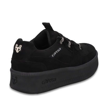 Tenis Plataforma Negra Mujer 67312