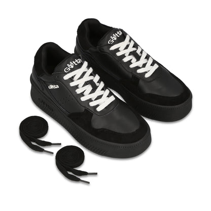 Tenis Plataforma Negra Mujer 67313