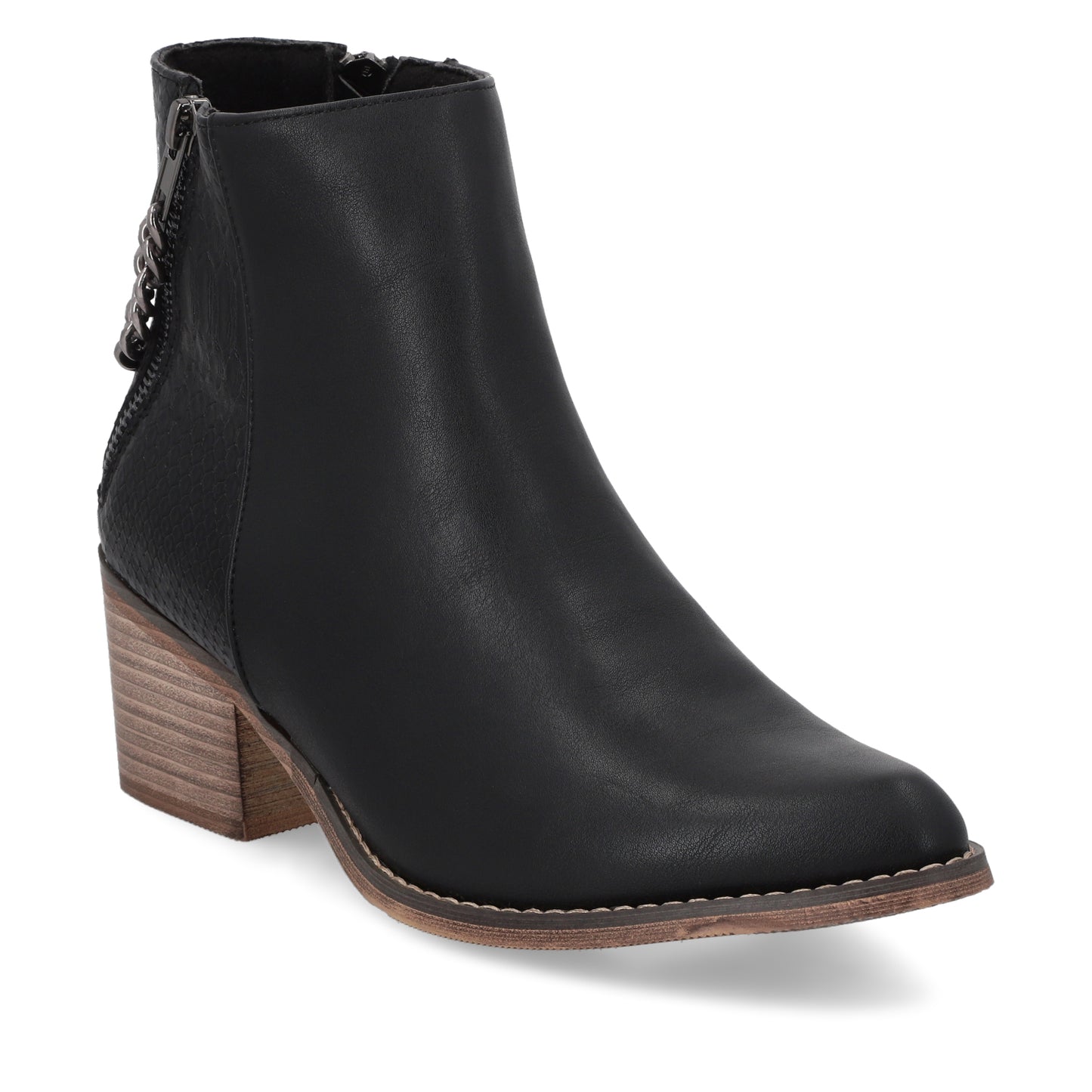 Botín Negro Mujer 9722A