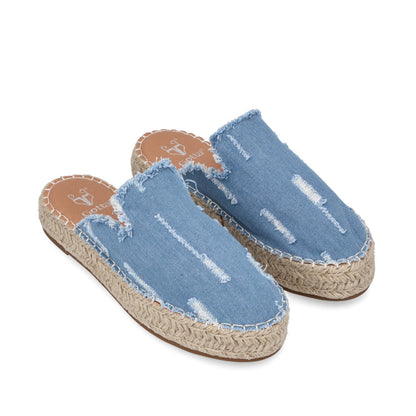 Puntilla Yute Denim Mujer 45721
