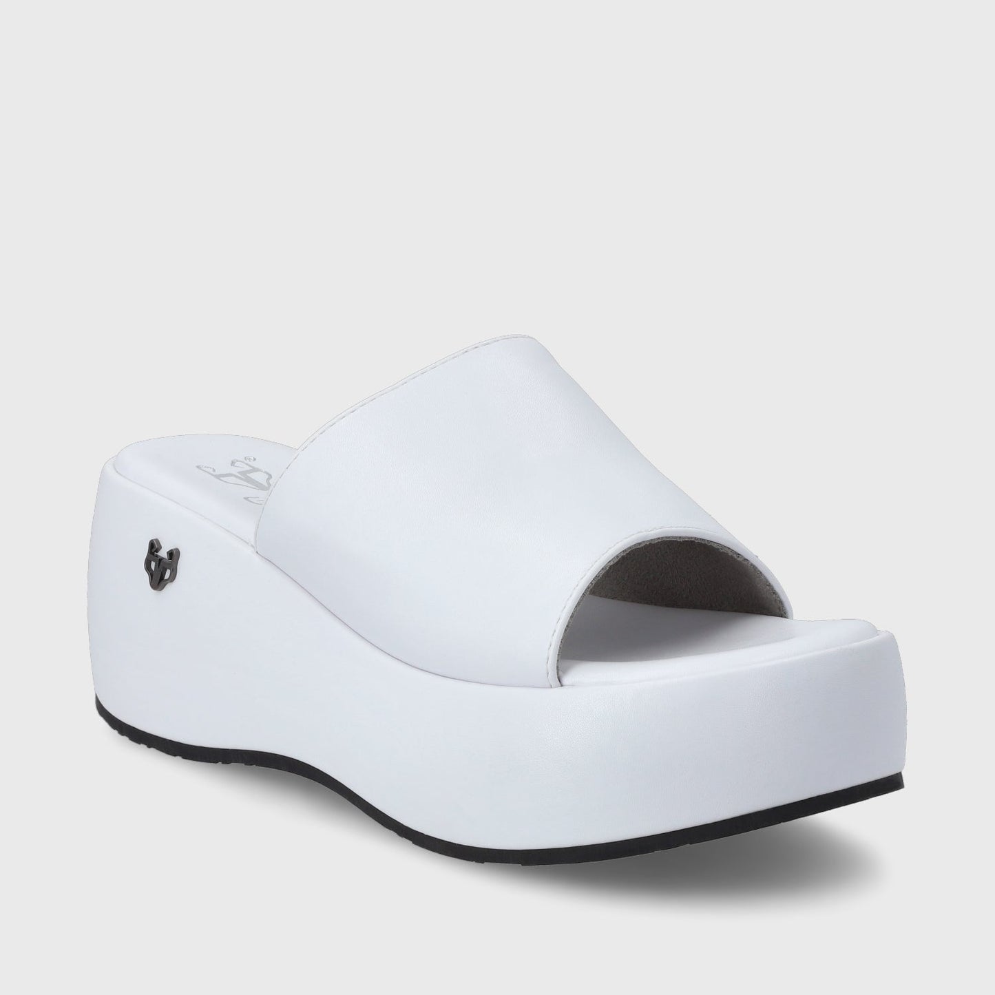 Sandalia Blanca Mujer 45824