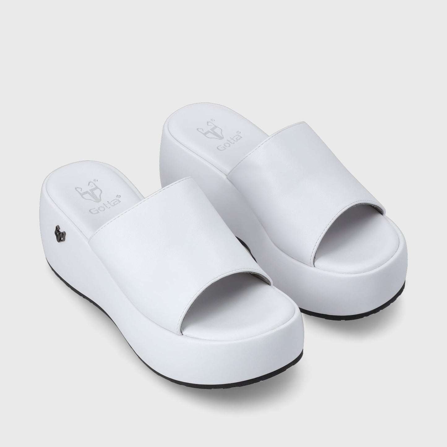 Sandalia Blanca Mujer 45824