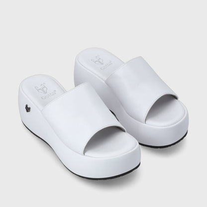 Sandalia Blanca Mujer 45824