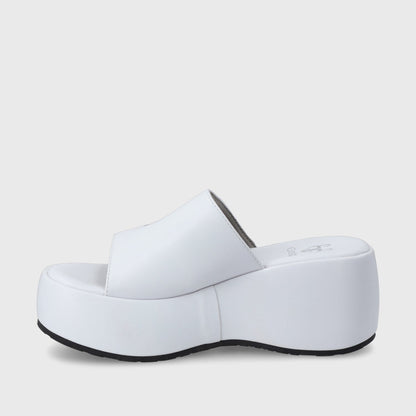 Sandalia Blanca Mujer 45824