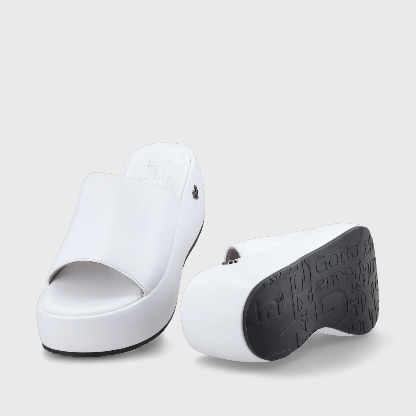 Sandalia Blanca Mujer 45824