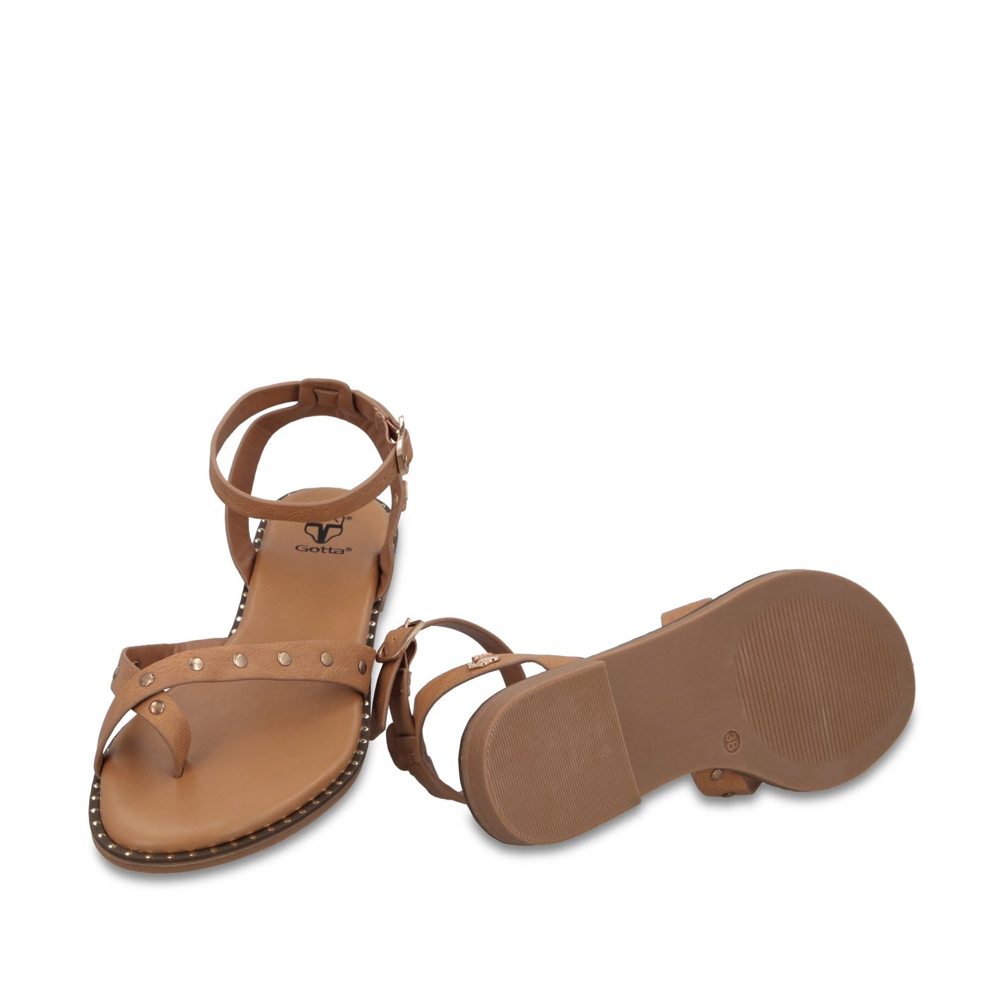 Sandalia Camel Mujer 64140 - Gotta Mexico