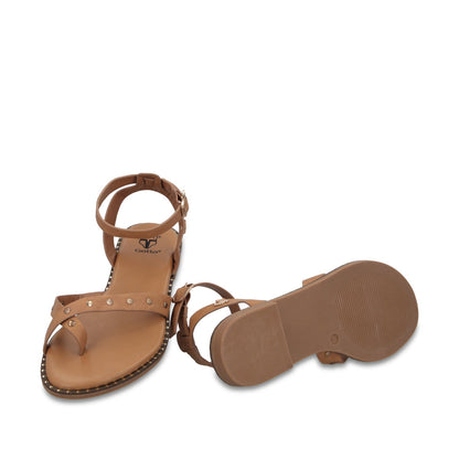 Sandalia Camel Mujer 64140 - Gotta Mexico
