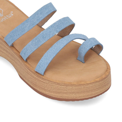 Sandalia Denim Mujer 45891