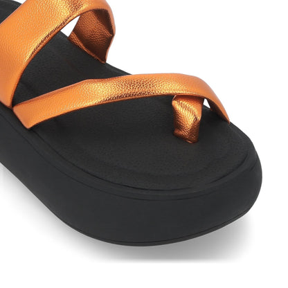 Sandalia Naranja Mujer 43031