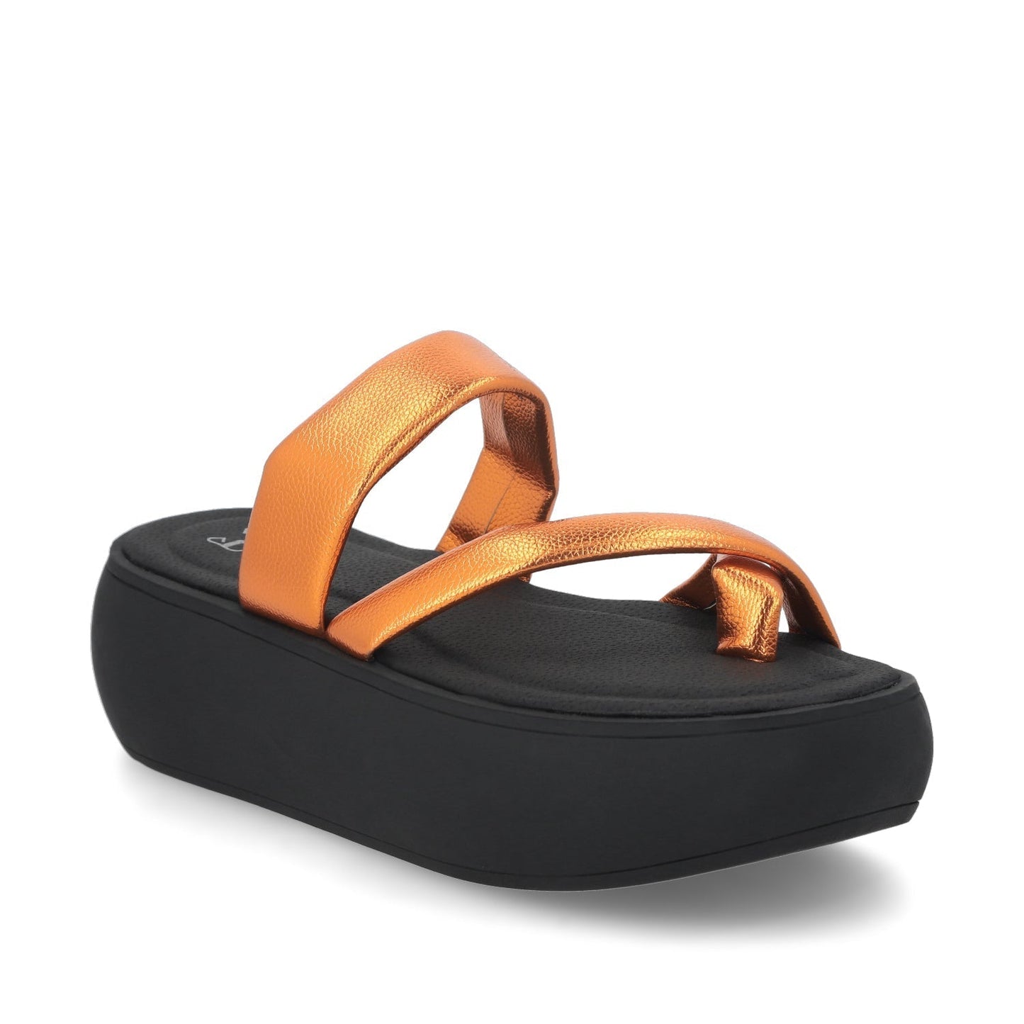 Sandalia Naranja Mujer 43031