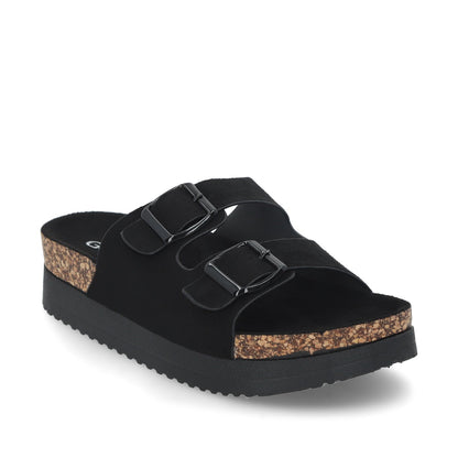 Sandalia Negra Mujer 12062 - Gotta Mexico