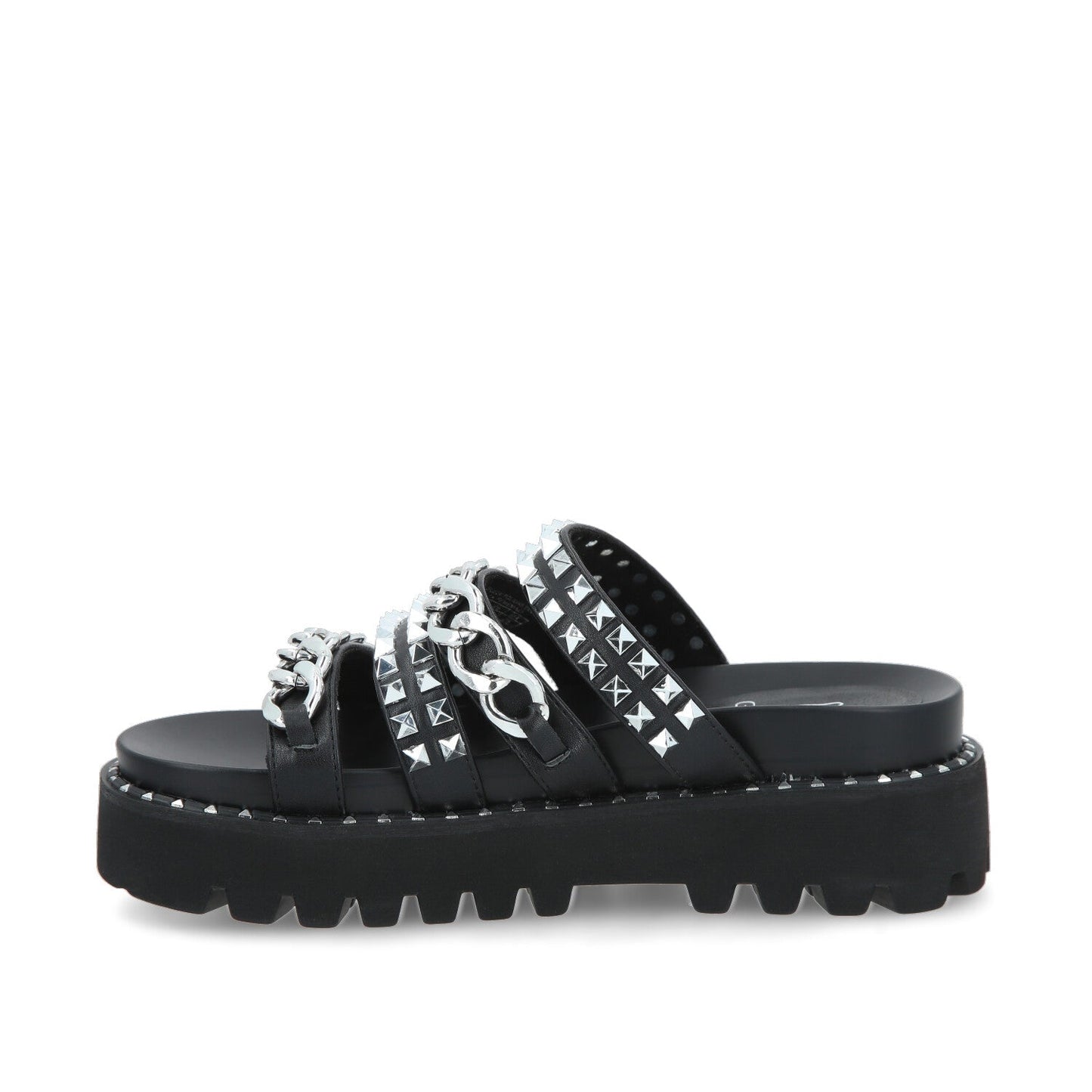 Sandalia Negra Mujer 1573A