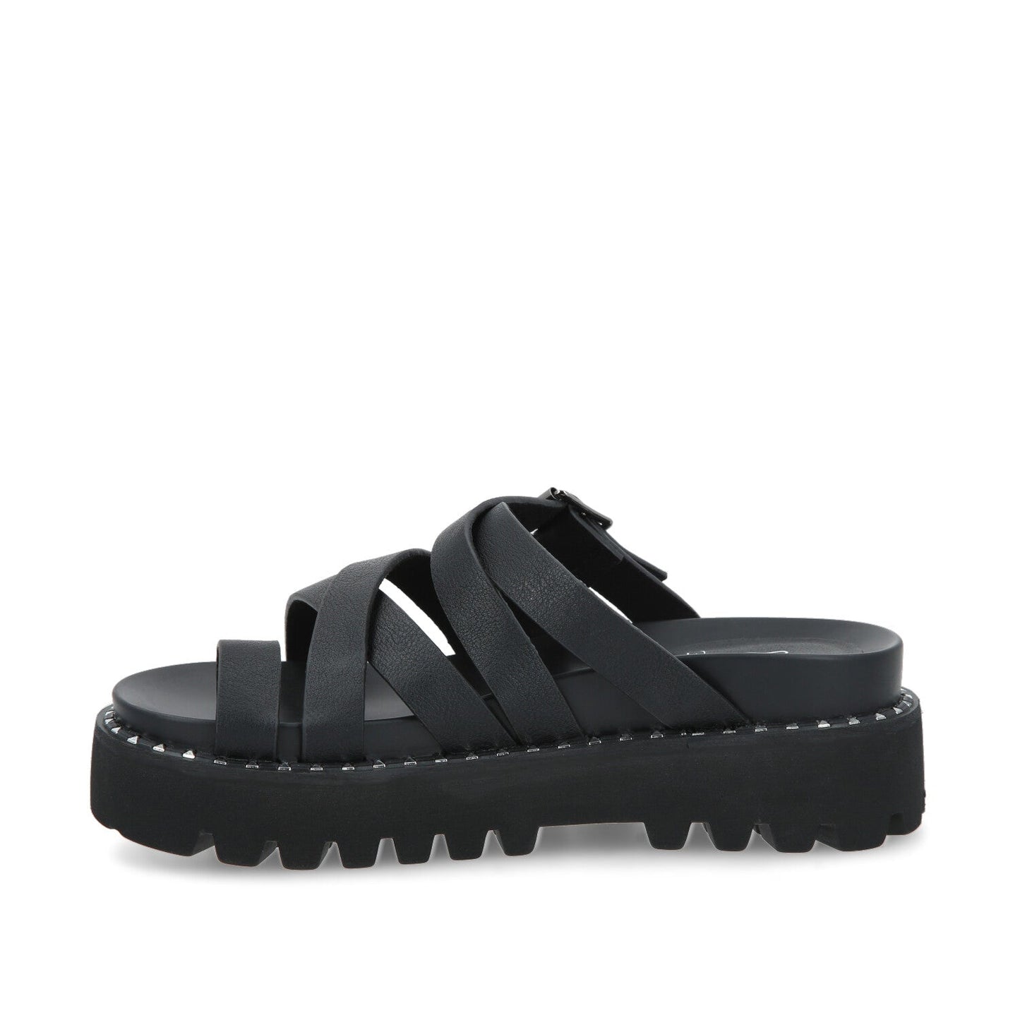 Sandalia Negra Mujer 1573C