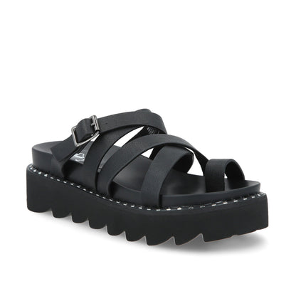 Sandalia Negra Mujer 1573C