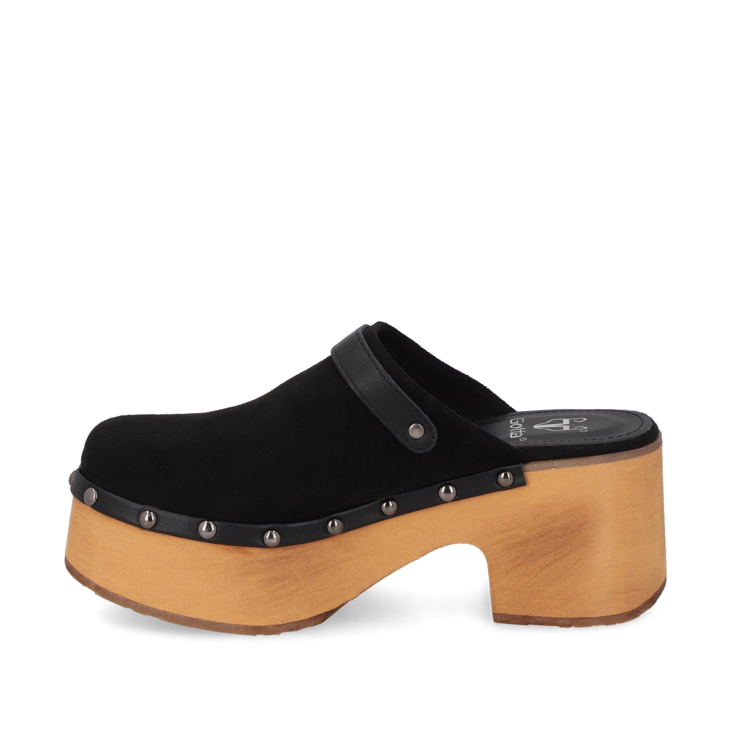 Sandalia Negra Mujer 35265