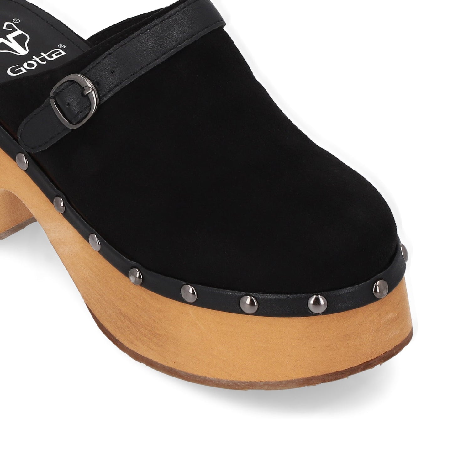 Sandalia Negra Mujer 35265