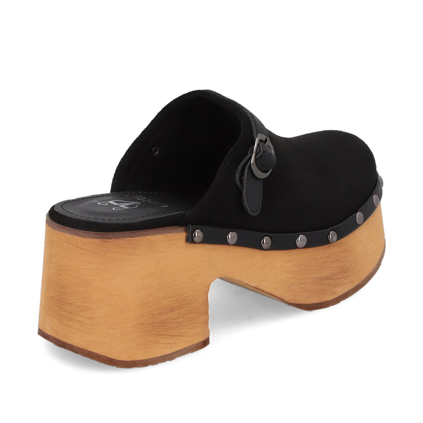 Sandalia Negra Mujer 35265