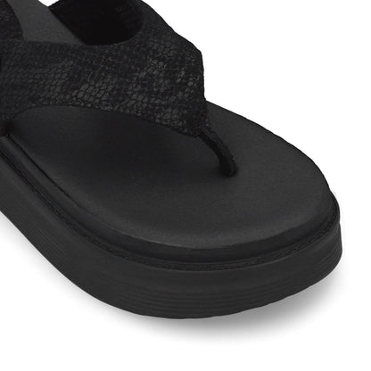 Sandalia Negra Mujer 43011 - Gotta Mexico