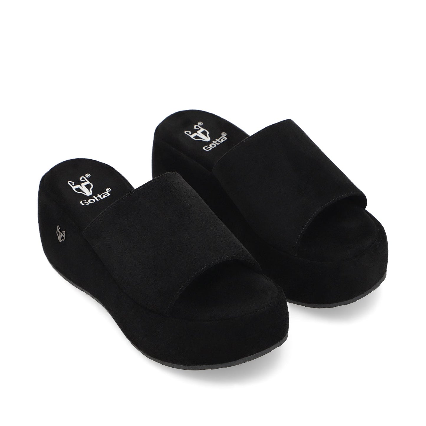 Sandalia Negra Mujer 45824 - Gotta Mexico