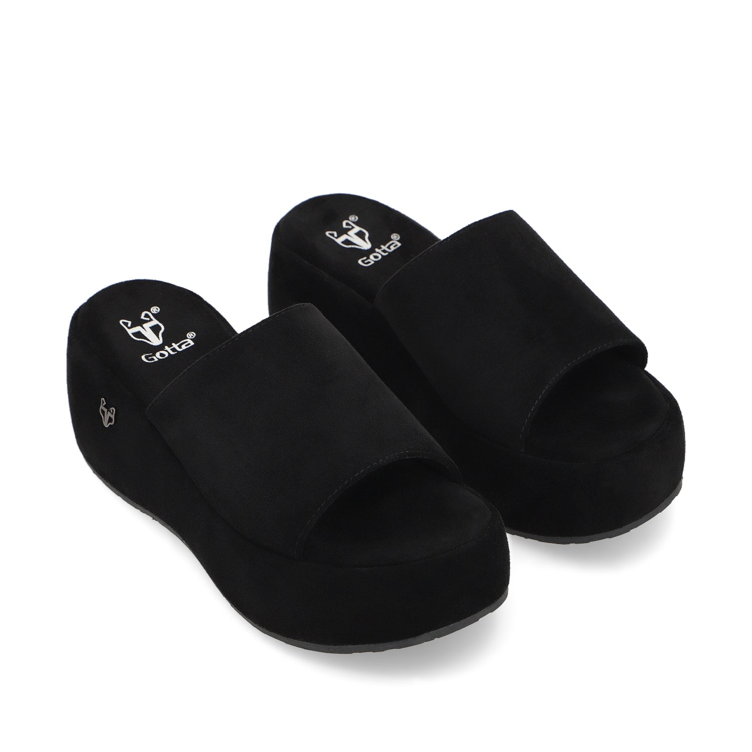 Sandalia Negra Mujer 45824 - Gotta Mexico