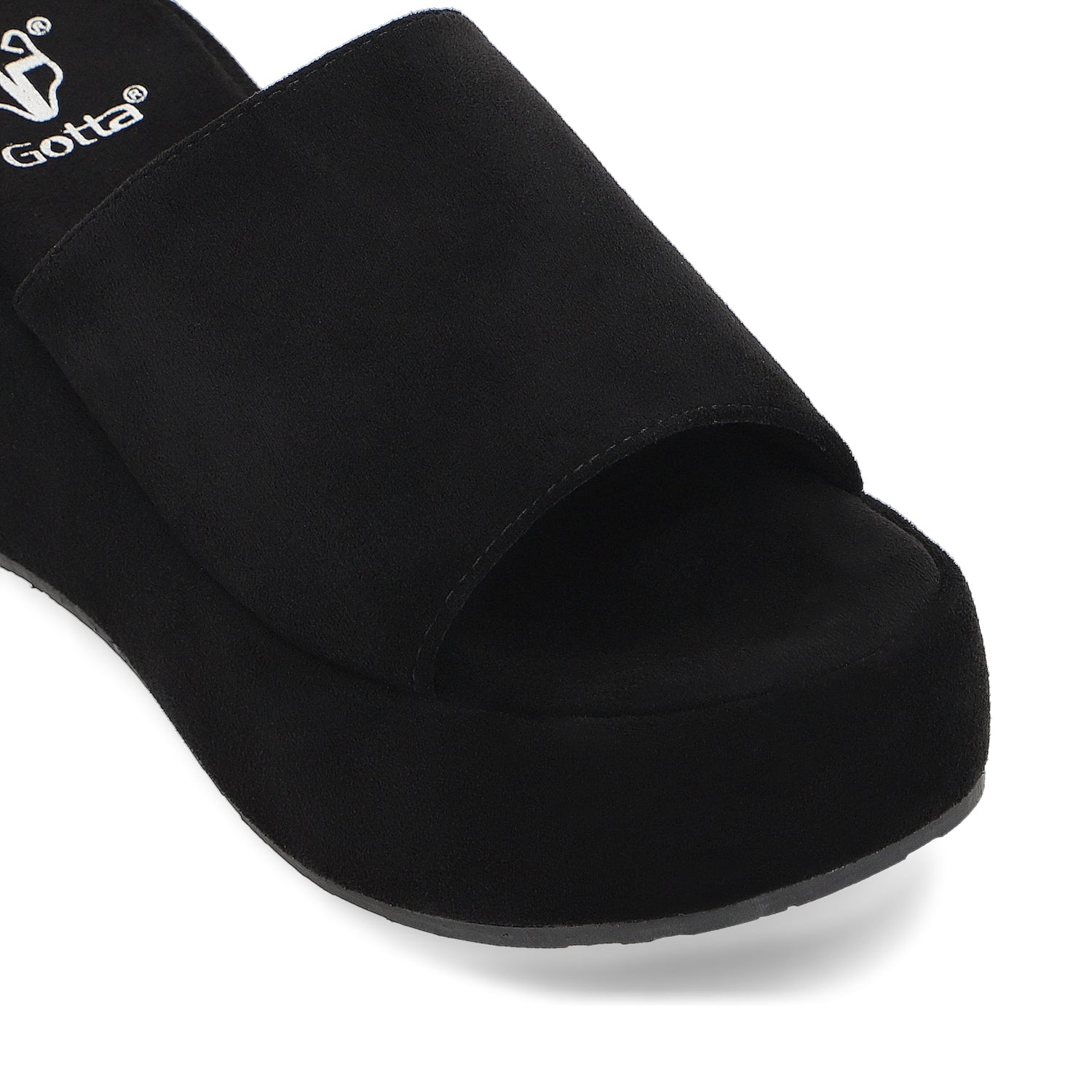 Sandalia Negra Mujer 45824 - Gotta Mexico