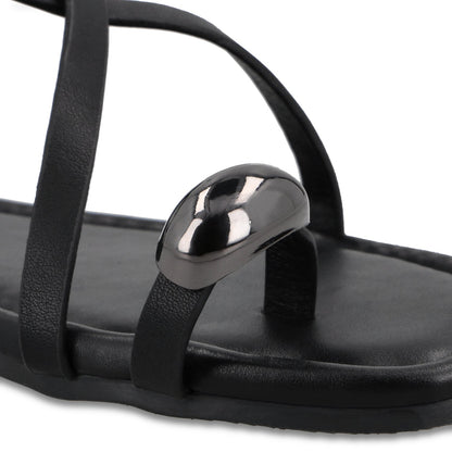 Sandalia Negra Mujer 64121 - Gotta Mexico