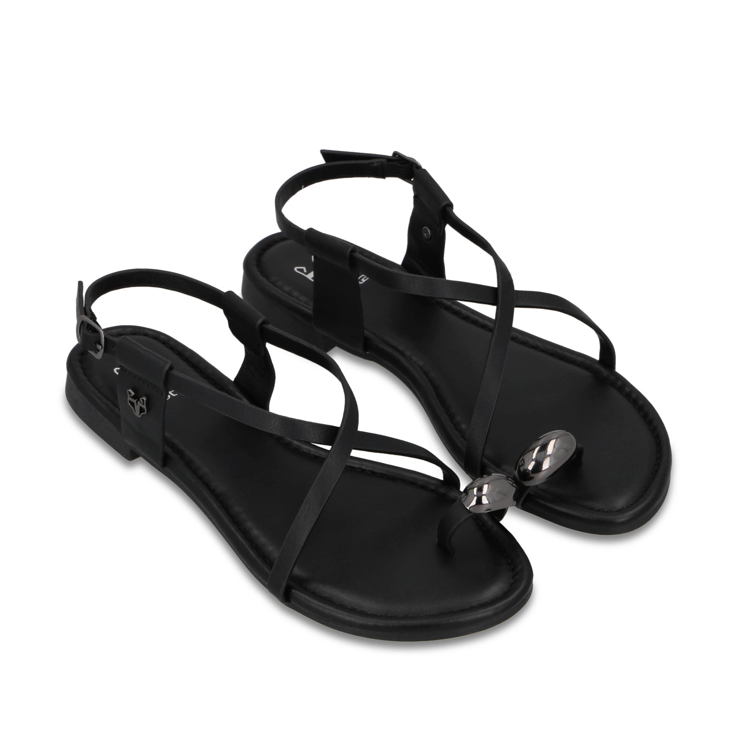 Sandalia Negra Mujer 64121 - Gotta Mexico