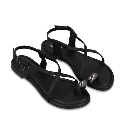 Sandalia Negra Mujer 64121 - Gotta Mexico