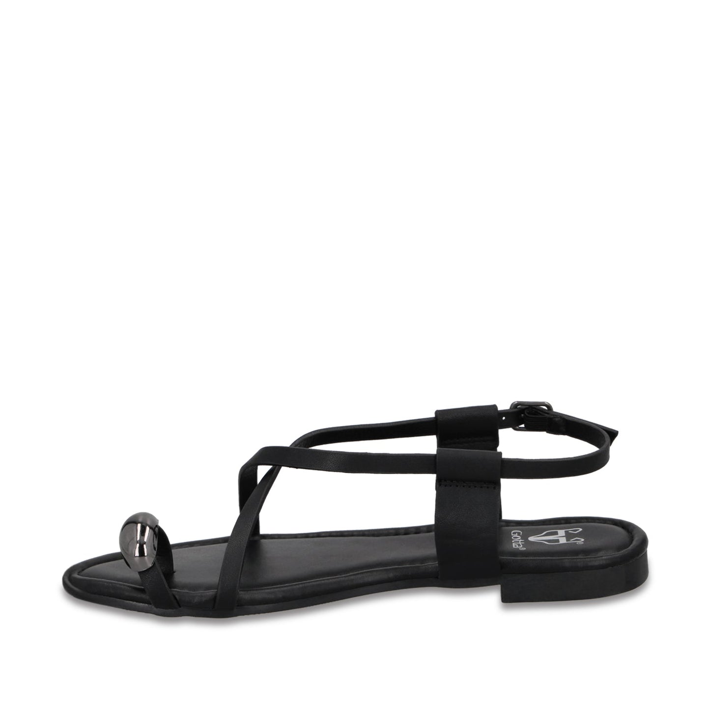 Sandalia Negra Mujer 64121 - Gotta Mexico