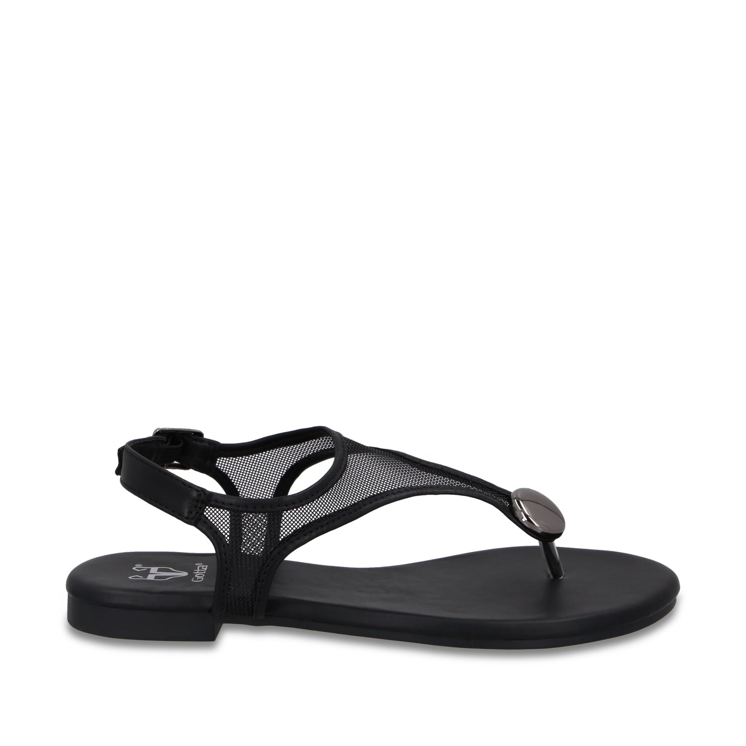 Sandalia Negra Mujer 64122 - Gotta Mexico