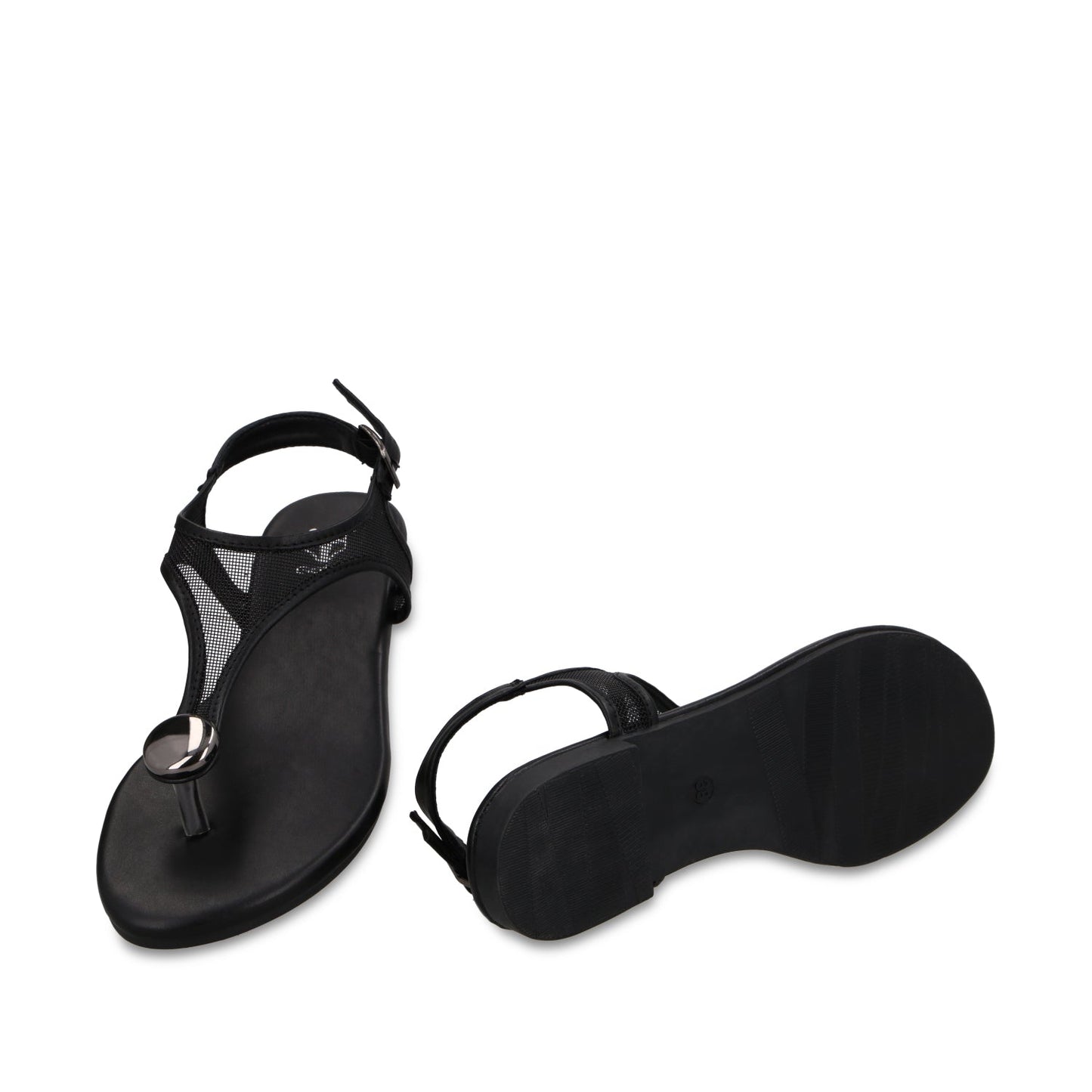 Sandalia Negra Mujer 64122 - Gotta Mexico
