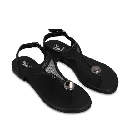 Sandalia Negra Mujer 64122 - Gotta Mexico