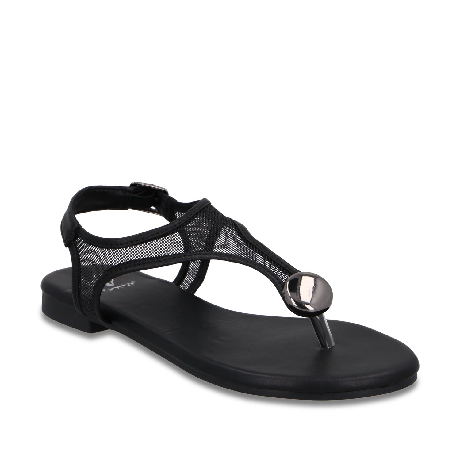 Sandalia Negra Mujer 64122 - Gotta Mexico