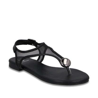 Sandalia Negra Mujer 64122 - Gotta Mexico