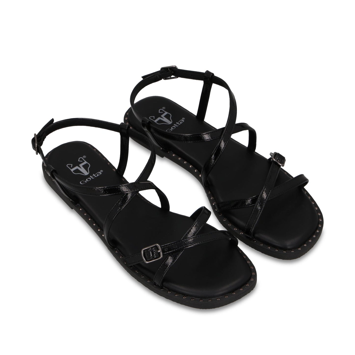 Sandalia Negra Mujer 64130 - Gotta Mexico