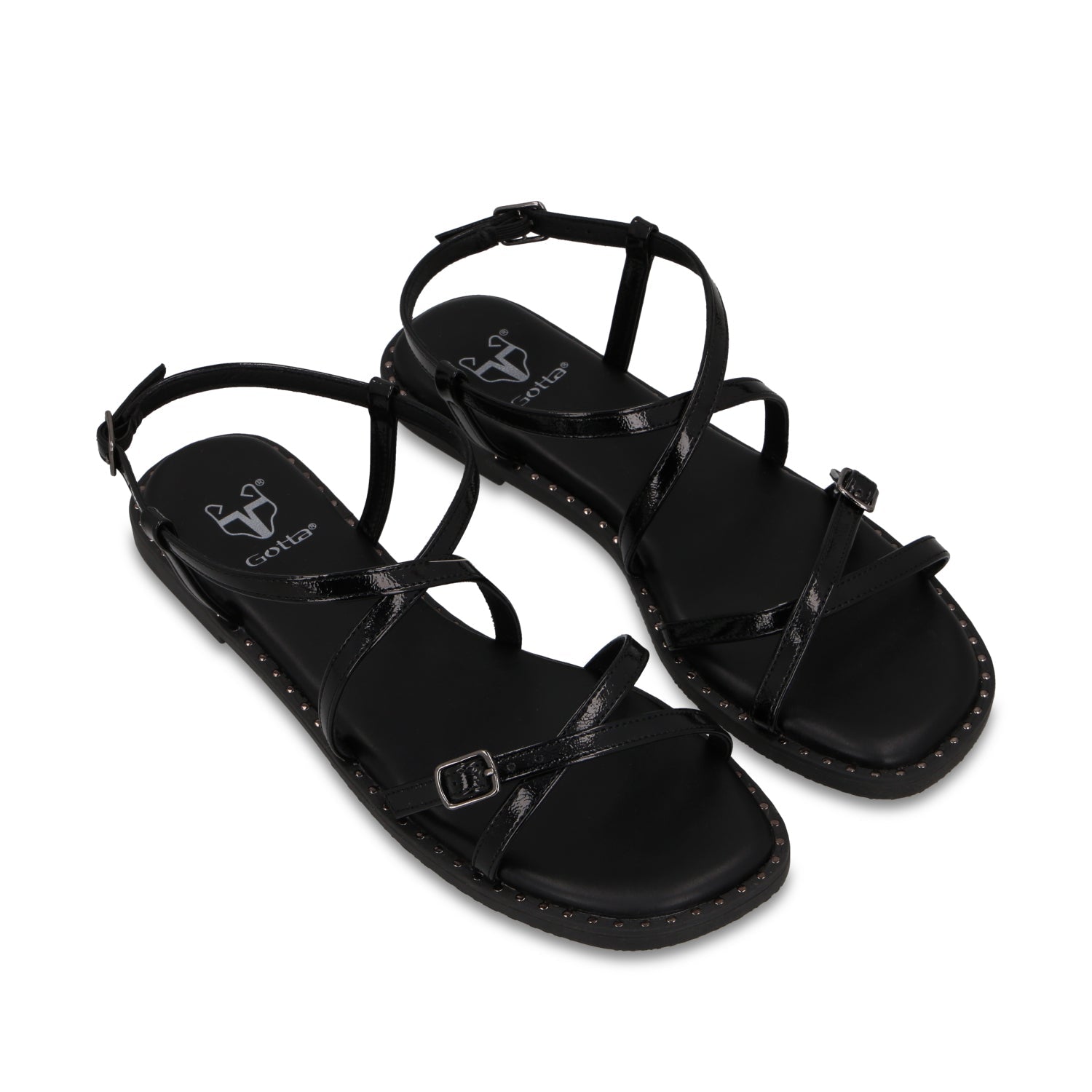 Sandalia Negra Mujer 64130 - Gotta Mexico