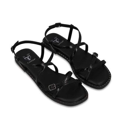 Sandalia Negra Mujer 64130 - Gotta Mexico