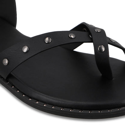 Sandalia Negra Mujer 64140 - Gotta Mexico